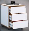 VCM Rollcontainer Salia 920746 Weiß H. 50 x B. 42 x T. 45 cm Bild 3