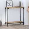 Konsolentisch, Beistelltisch, Konsole Artisan-Eiche 75 x 30.5 x 75 cm Holzwerkstoff Bild 2