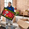 speecheese Fußmatte Frohes Fest Katze Fußmatte in 35x50 cm zu Weihnachten Bild 3