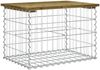 vidaXL Gartenbank aus Gabionen 63x44x42 cm Kiefernholz Imprägniert 834355 Bild 5