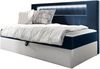 Boxspringbett 'Gladino Junior 2' blau 90x200 cm Bild 1