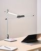 LED Schreibtischlampe SERPENS mit Dimmer Silber Bild 3