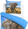 Elefant Bettwäsche Digitaldruck ESPiCO Sleep and Dream 135 x 200 + 80 x 80 cm Bild 2