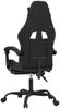 vidaXL Gaming-Stuhl mit Fußstütze Drehbar Schwarz Kunstleder 349611 Bild 5
