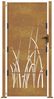 vidaXL Gartentor 100x175 cm Cortenstahl Gras-Design 153176 Bild 4