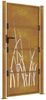 vidaXL Gartentor 100x175 cm Cortenstahl Gras-Design 153176 Bild 5