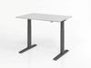 Sitz-Steh-Schreibtisch elektrisch 120x80 cm Grau/Graphit Bild 1