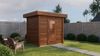 Lugarde Select Modern Gartenhaus Hamburg 250x200cm - Braunes Öl Bild 4