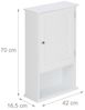 Relaxdays Badschrank mit geringer Tiefe Bild 5