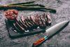 Ihr neues Lieblingsmesser Damast Edelstahl Kochmesser und Universalmesser Damascus Butcher Knives Sharp professional Chef knife Cleaver Bild 2