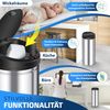 KESSER® Automatik Sensor Mülleimer Abfalleimer Abfall EDELSTAHL Papierkorb 40 Liter, 40 Liter SILBER Bild 4