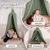 lilimaus Betthimmel Baldachin Betthimmel Kinderzimmer aus 100% Musselin Baumwolle (1-tlg), Großer Musselin Baldachin aus 100% Baumwolle, handgenäht Bild 3