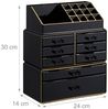 Relaxdays Make Up Organizer mit 8 Schubladen Bild 4