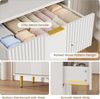 GarveeMore Kommode mit 4/ 5 / 6 Schubladen Sideboard Komodenschrank Schubladenschrank Bild 3