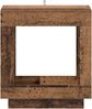 vidaXL Beistelltisch Altholz 60 x 40 x 65 cm Holzwerkstoff 899901 Bild 4
