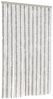 vidaXL Fliegenvorhang Hellgrau und Weiß 100x230 cm Chenille 377317 Bild 2