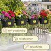 GarPet Balkonkasten 4x Geländerkasten Balkon mit Wasserspeicher Blumen Topf Kasten Bild 5