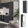Kühlumbauschrank R-Line Schwarz Beton 60 cm Vicco Bild 2