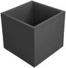 ONDIS24 Blumenkasten Ondis24 Pflanzkübel Vulkan Pierre 50 (1 St), 50 x 50 x 50 cm, in Vulkanstein/Basalt-Optik mit Wasserspeicher Bild 2