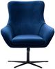 Sessel Elis (Farbe: Velluto 25 + Velluto 25 + Schwarz) Bild 3