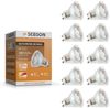 SEBSON LED-Leuchtmittel GU10 LED Lampe 5W warmweiß 380lm 3000K 230V Leuchtmittel - 10er Pack Bild 1