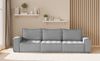 Sofaset Modulsofa-Set 6-teilig SANDE 3-2-1 Stoff Raven Grau Bild 4