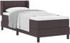 vidaXL Boxspringbett mit Kissen Dunkelbraun 200 x 80 cm Stoff 3341135 Bild 2