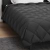 vidaXL Winterbettdecke Anthrazit 220 x 240 cm Mikrofaser 42025653 Bild 4