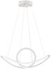 LED Pendelleuchte weiß, dimmbar, Fernbedienung, CCT, H 150 cm Bild 2