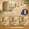 CLP Badspiegel Almafie Anti-Beschlag LED dimmbar 3 Licht-Modi mit und ohne Bluetooth,mit Bluetooth Bild 5