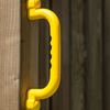 Fungoo Spielturm "Carol 3", natur,mit Rutsche, Schaukel, Kletterwand, Rampe und Holzdach Bild 5