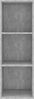 vidaXL TV-Wandschrank Betongrau 37x37x107 cm Holzwerkstoff 805484 Bild 4