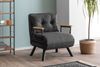 1-Sitzer-Schlafsofa, 'Sando ', 78 x 78 x 67, Dunkelgrau Bild 2