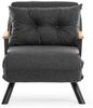 1-Sitzer-Schlafsofa, 'Sando ', 78 x 78 x 67, Dunkelgrau Bild 5