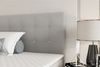 Boxspringbett Schlafzimmerbett MARKOS 120x200cm Stoff Soro Gelb inkl. Topper Bild 3