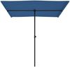 vidaXL Sonnenschirm mit Aluminium-Mast 2x1,5 m Azurblau 47343 Bild 4