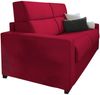 Dmora 2-Sitzer Schlafsofa None, Schlafsofa fürs Wohnzimmer, gepolstert, abnehmbar, 100 % Made in Italy-Qualität, 180x95 h100 cm, Rot Bild 5