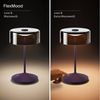 SIGOR LED Tischleuchte Akku-Glasleuchte NUMOTION pflaumenblau, Dimmbar, LED fest integriert, Warmweiß Bild 3