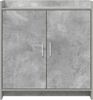 vidaXL Sideboard Betongrau 72 x 36 x 80 cm Holzwerkstoff 8011094 Bild 4