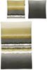 Irisette Sky Mako-Satin Bettwäsche 135x200 Streifen grau golg 8505-30 Bild 3