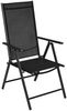 vidaXL Gartenstühle Klappbar 2 Stk. Aluminium und Textilene Schwarz 41730 Bild 2