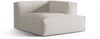 Micadoni Recamiere Nuria 1-Sitzer Rechts Boucle Grau Beige Melange Bild 2