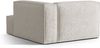 Micadoni Recamiere Nuria 1-Sitzer Rechts Boucle Grau Beige Melange Bild 3