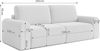 AX LIVING Modern Schlafsofa Otterton 250 cm Schlafsofa Grau Bettkasten Bild 3