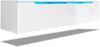 SONNI Lowboard TV Schrank TV Board Lowboard Hängend Weiß, TV Schrank Bild 2
