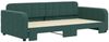 vidaXL Tagesbett Ausziehbar Dunkelgrün 100x200 cm Samt 3196938 Bild 3