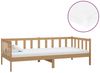 vidaXL Tagesbett mit Matratze 90x200 cm Honigbraun Massivholz Kiefer [3083607] Bild 2