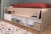 Hochbett Parisot Travel 140x200 Holznachbildung Jackson Eiche/Weiß Bild 4