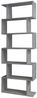 HTI-Living Bücherregal Regal 70x189 Thekla Beton, Stück 1-tlg, Standregal mit 6 Fächern Raumteiler Bild 3