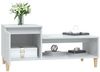 vidaXL Couchtisch Hochglanz-Weiß 100x50x45 cm Holzwerkstoff 821126 Bild 4